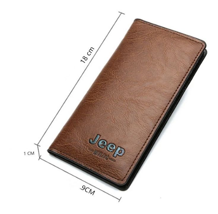 Jeep Buluo Men's Long Wallet Card holder Purse