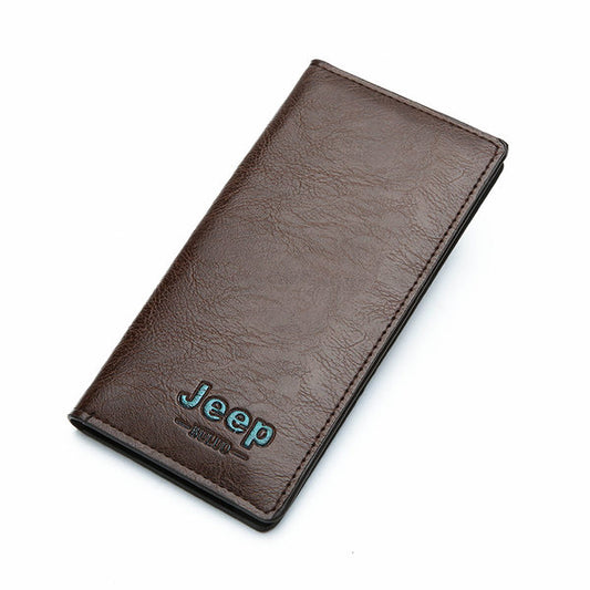 Jeep Buluo Men's Long Wallet Card holder Purse