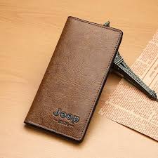 Jeep Buluo Men's Long Wallet Card holder Purse